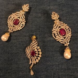 Pakistan/Indian Style Necklace Set